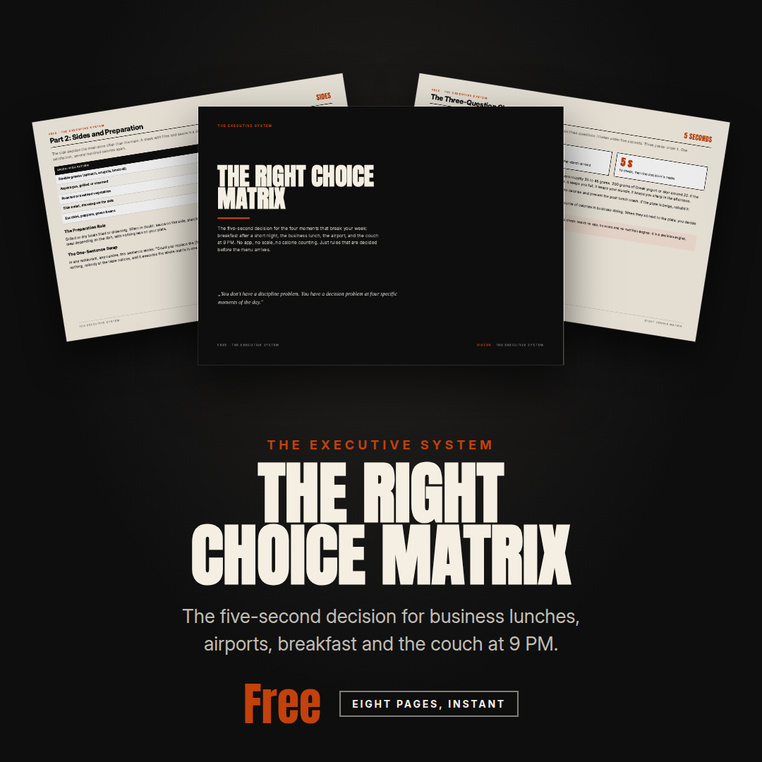 The Right Choice Matrix cover